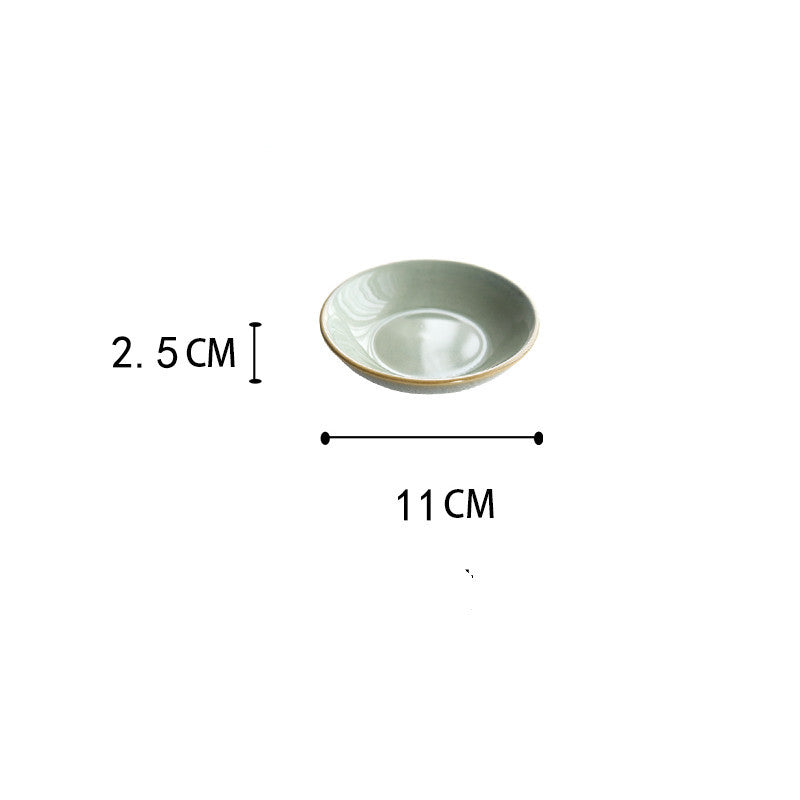 Rustic Elegance Ceramic Dinnerware Plate