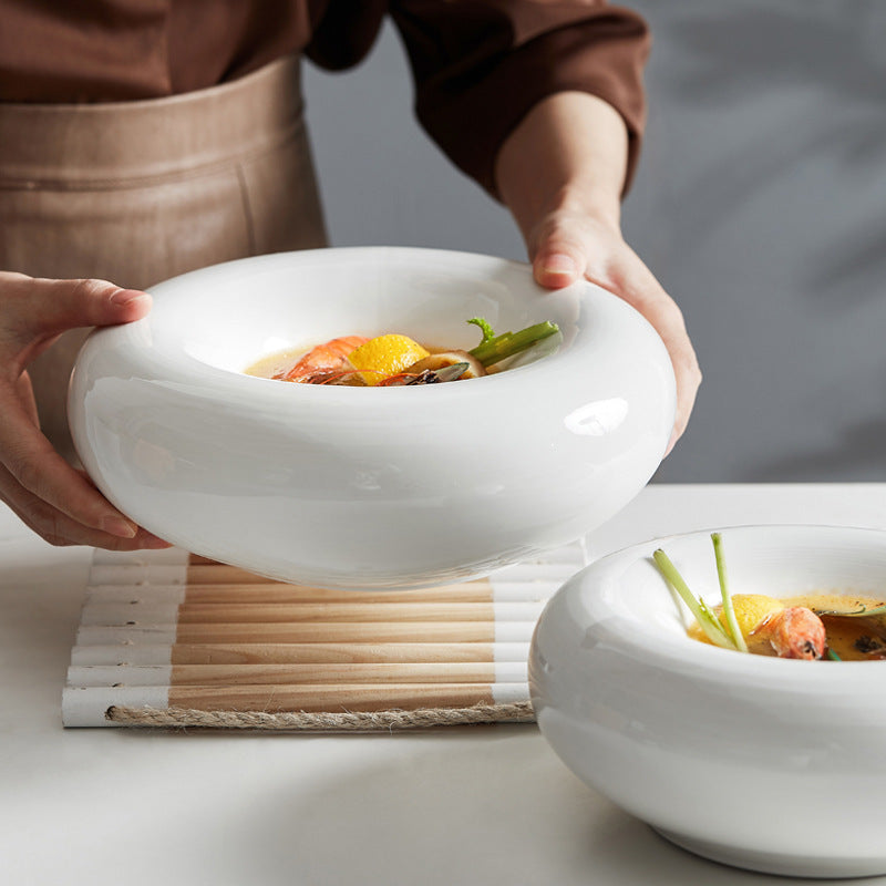 Creative Restaurant Ceramic Insulation Plate
