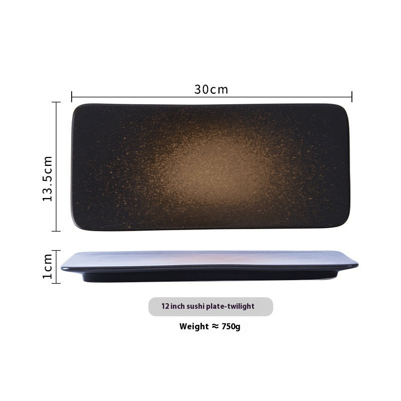 Elegant Creative Ceramic Plate Household