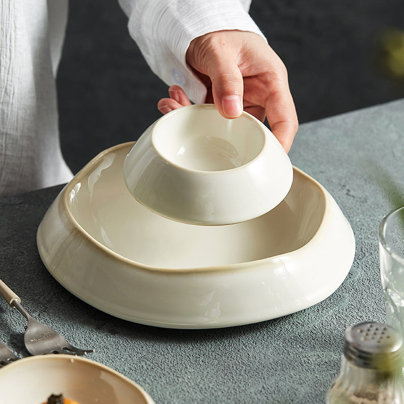 Deep Dinner Plate Creative Home Western Food Plate