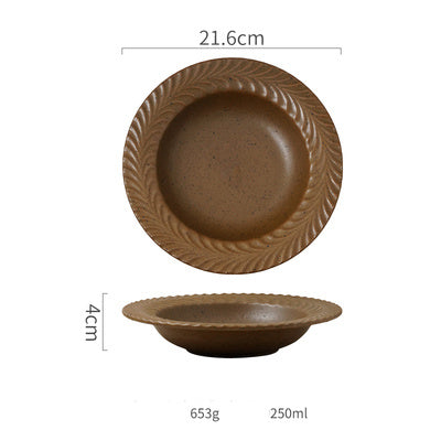 Nordic Restaurant Large Soup Plate