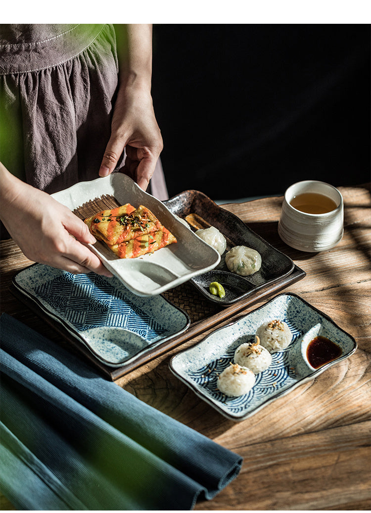 Rectangular Food Dessert Tableware