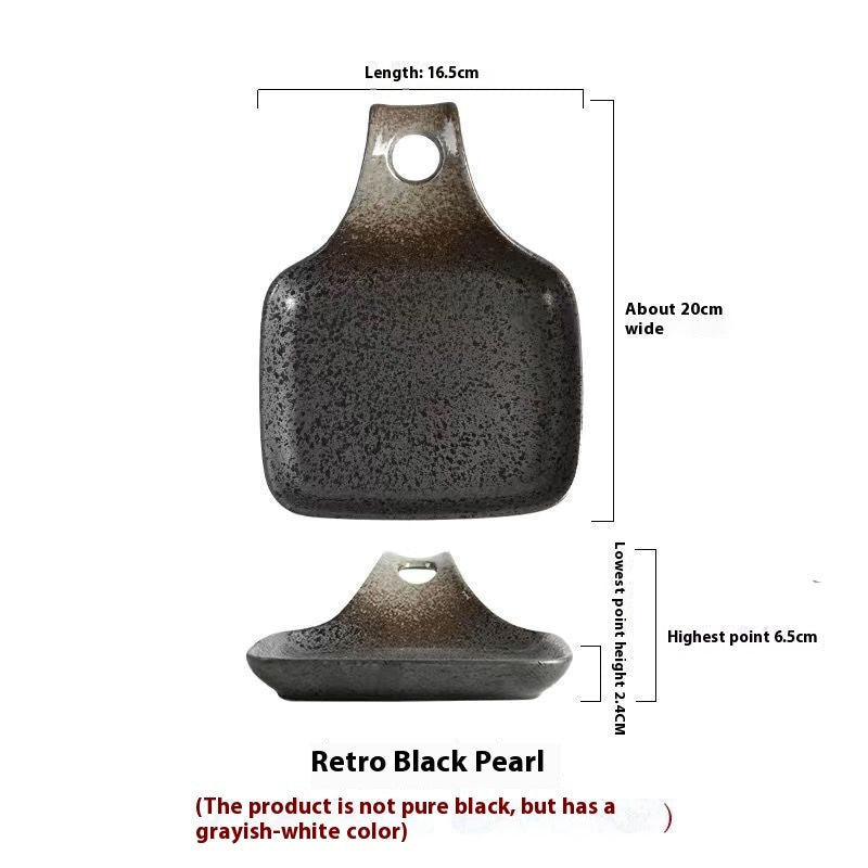 Irregular Shape Ceramic Tableware Plate