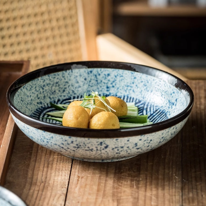 Creative Deep Plates Western Cuisine Plate