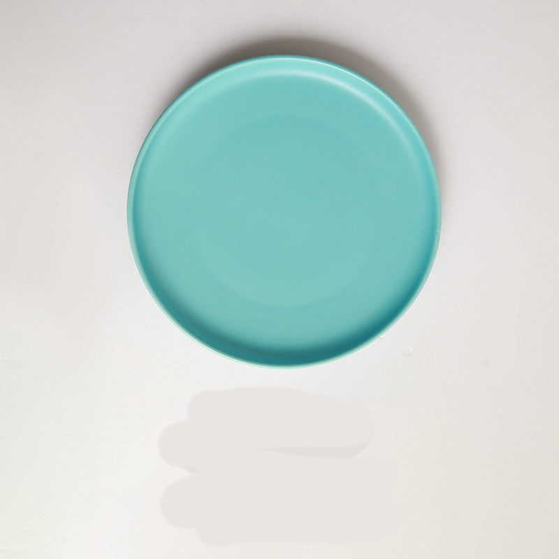 Creative Ceramic Simple Flat Plate