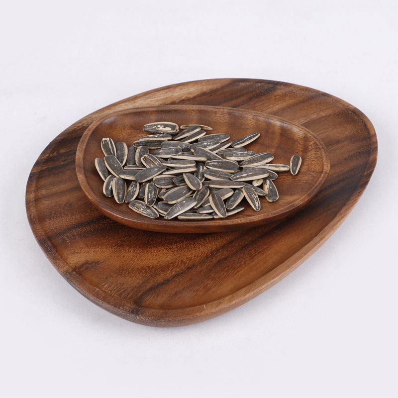 Walnut Irregular Rectangular Wooden Plate