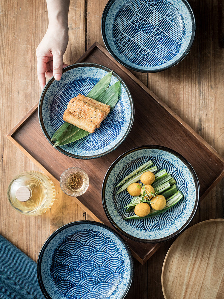 Creative Deep Plates Western Cuisine Plate