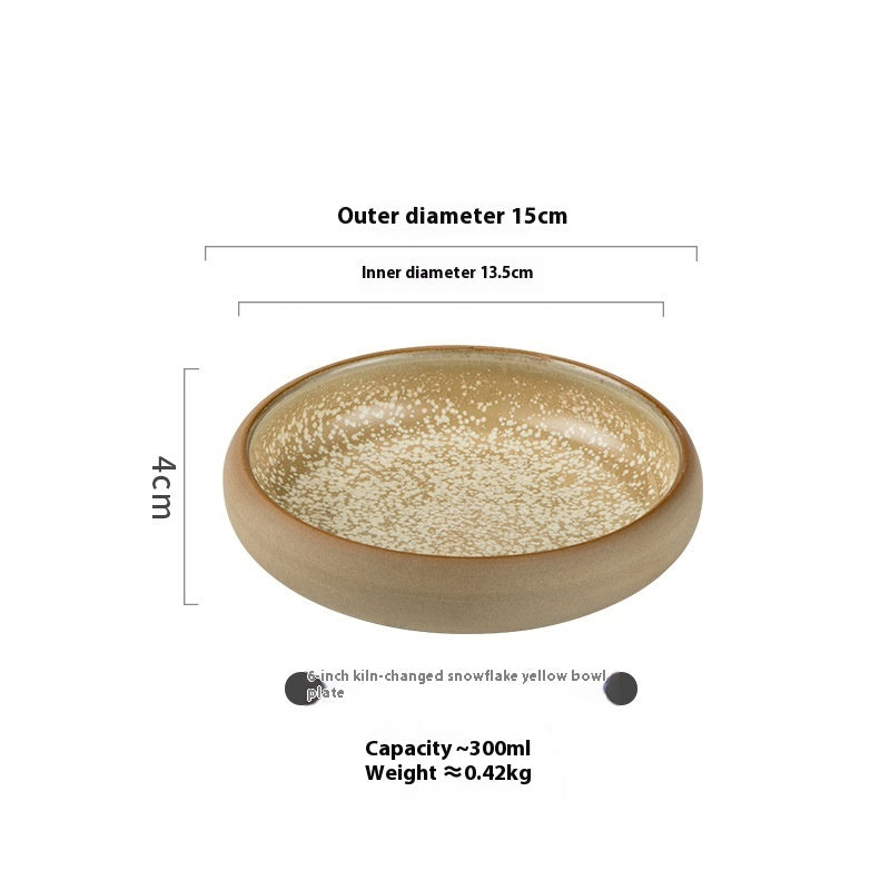 Creative Ceramic Household Plate