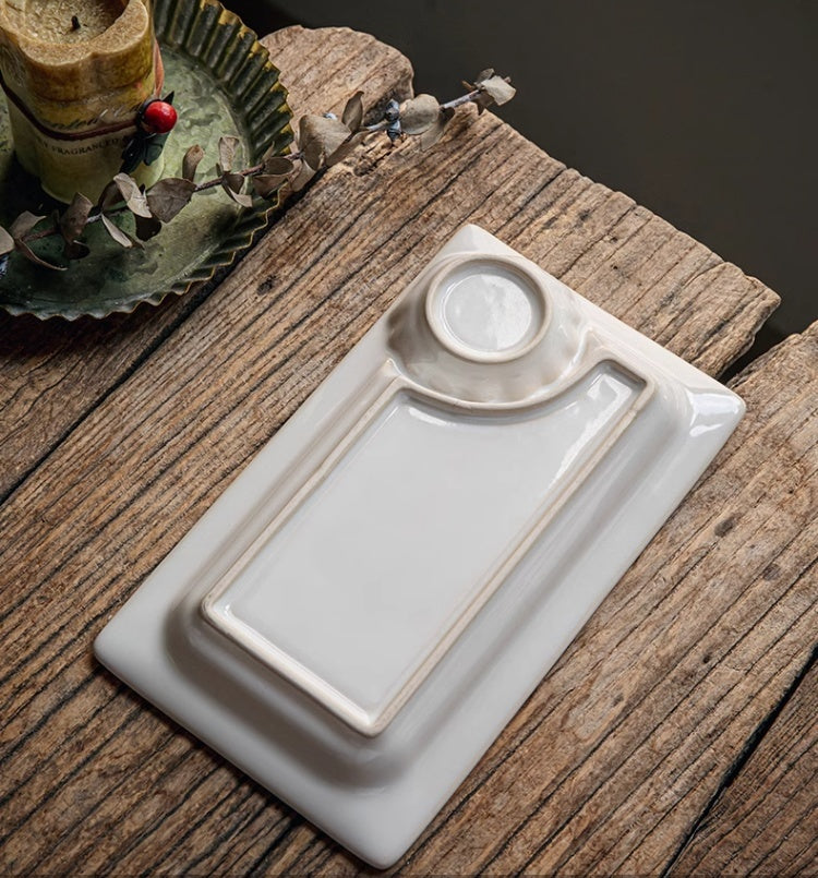 Shell Shape Ceramic Plate